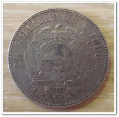** RARE DATE ** 1893 2.5 SHILLING !! STARTING @ R1