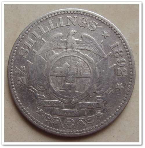 ** KEY DATE ** 1892 2.5 SHILLING !! STARTING @ R1