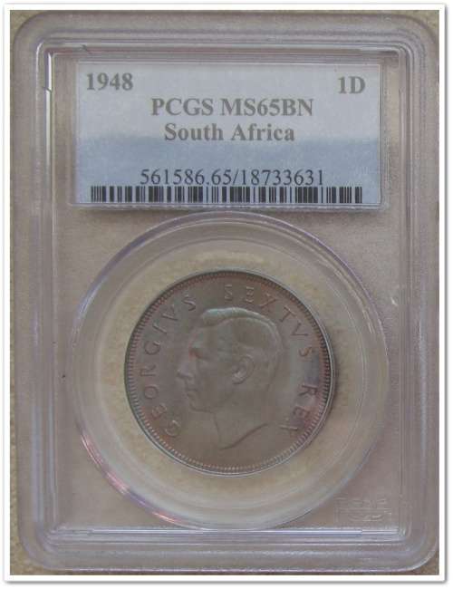 ** FINEST KNOWN ** 1948  PENNY MS65 BN - PCGS !! STARTING @ R1