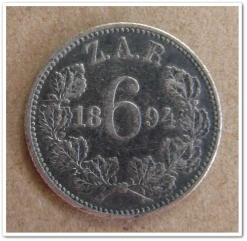 ** 1894 ** 6 PENCE !!! STARTING @ R1