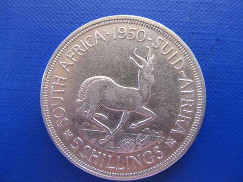 1950 5 Shilling Crown - Excellent Coin !! Low Start