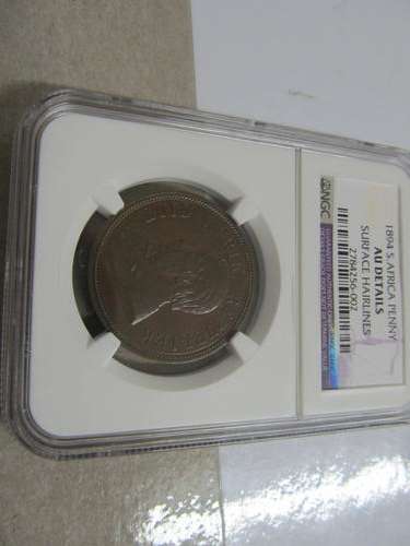 1894 Penny AU Details NGC