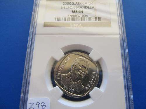 2000 Smiling  Mandela  R5 - MS 64 NGC
