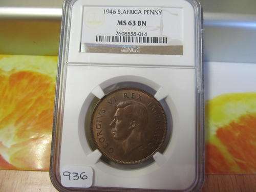 1946 Penny MS 63 BN