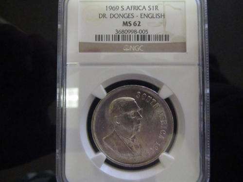 1969 Eng Silver R1 MS 62 NGC - Very low Start !!!