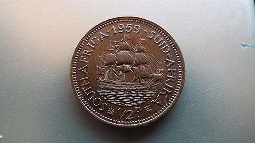 1959 Half Penny