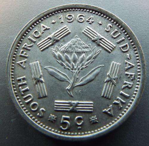 1964  5c / Sixpence  - Excellent Coin !!