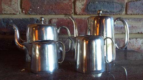 Silver plated Tea Set ( JBC & S)