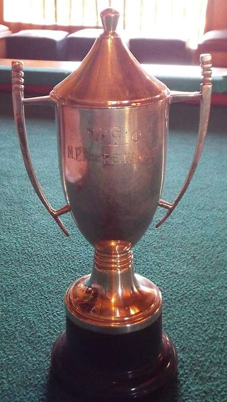 Silver plated Trophy - WGC Ferreira Cup Golf with Lid