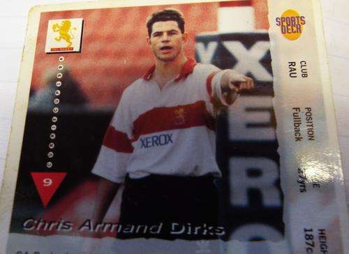 1994 Bankfin Sportsdeck Card - Chris Dirks