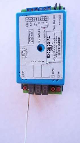 ET Systems Single channel multi user rolling code receiver