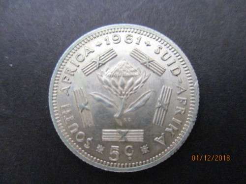 1961 5 Cent