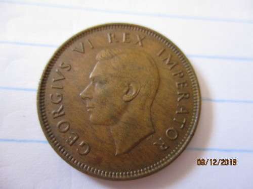 1943 Half Penny