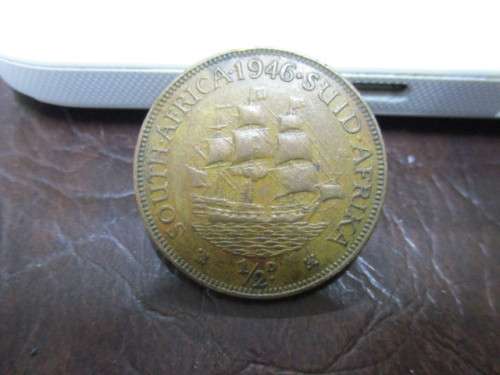 1946 1/2d Penny  - Excellent coin  - Judge the grade by photo !!