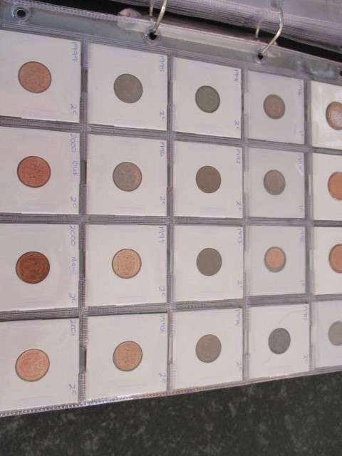 Huge Collection 1989 to 2018 - All in coin flips and filing pockets & file - See list in description