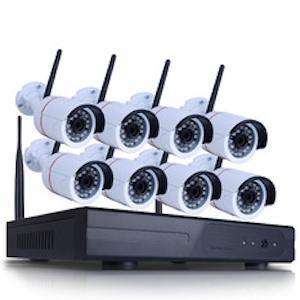 8 Channel Wireless NVR/PTZ Kit(Indoor/Outdoor)