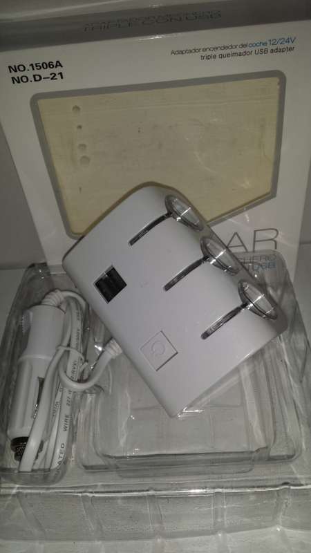 Car Adaptador -  5-In-1 Car Charger