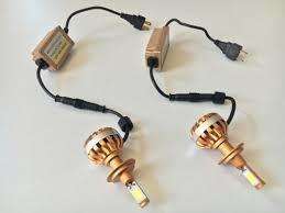 LED Headlight Kit With Fan