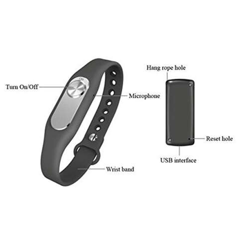 Voice Recording Wristband