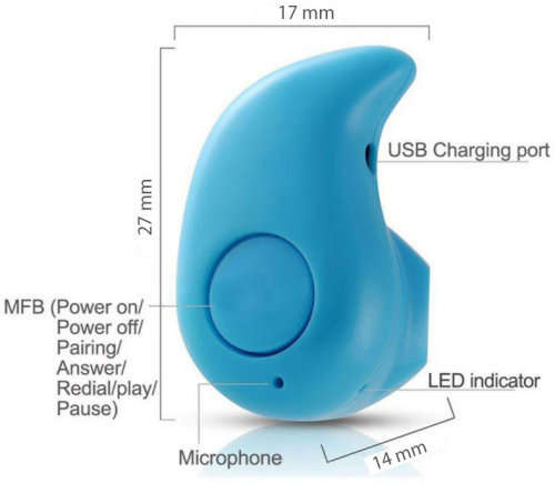 In-Ear Bluetooth Stereo Headset