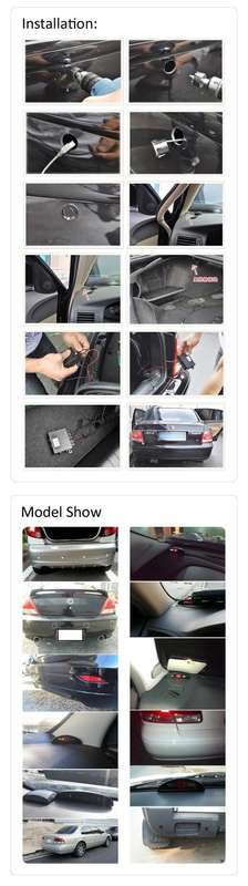 Car  LED Parking Sensor With 4 Sensors (Special For Christmas )
