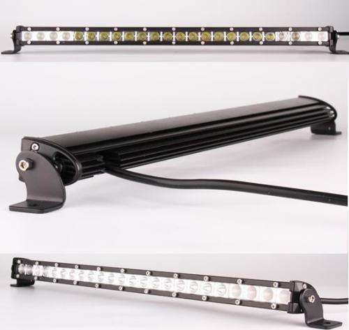 72W 24 LED Single Row LED BAR CAR LIGHT(SUV VAN)