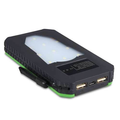 Solar Waterproof Power Bank 15800mAh (Special For Christmas )