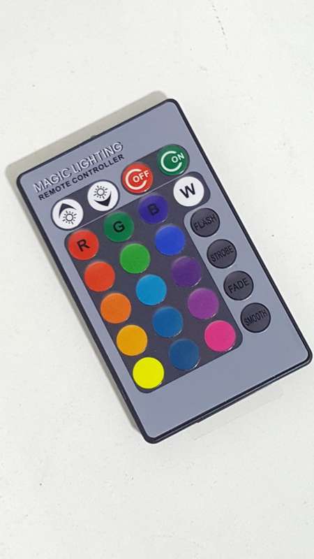 Auto Remote Controlled colorful LED Lamp RGB