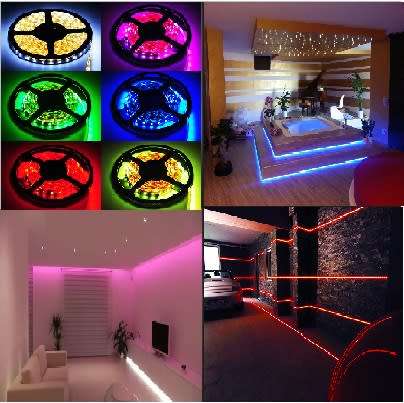 5m 5050 RGB LED Strobe Light