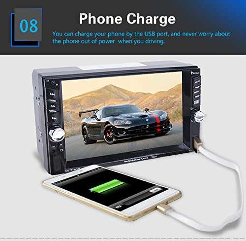 Car MP5 7 inch Player 7652D