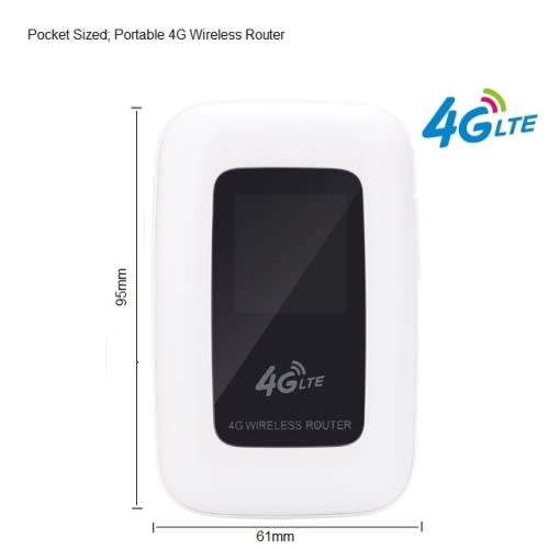 4G LTE WiFi Portable Router - 4G WiFi Router - Portable 4G LTE WiFi Router