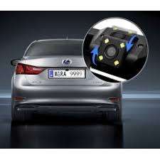 Number Plate Holder with 4Led Rear View Camera