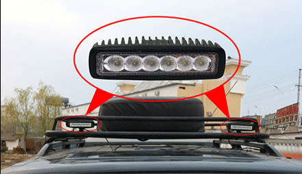 5D 18W LED Bar Light - 5D 18W LED Bar light