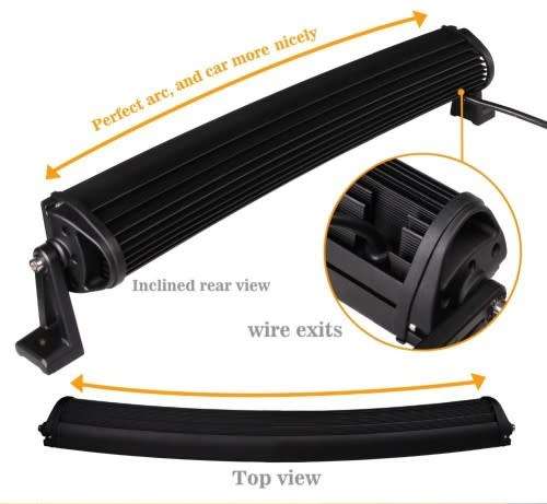 120W CURVED LED BAR LIGHT (SUV BAHKKIE)