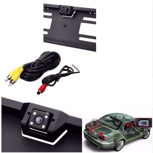 Number Holder With Parking Sensor And Packing Camera