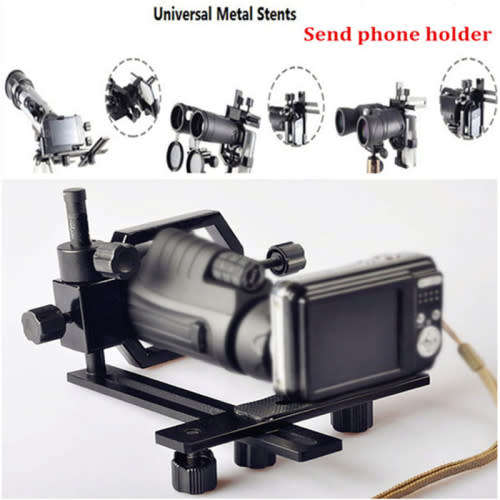 Adjustable Camera & Mobile Mount - Telescope Mount - Telescope, Spotting Scope Camera Mount