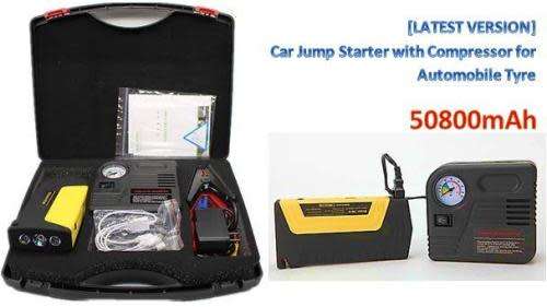50800mAh Mini Jump Starter -  Jump Starter Car Power Bank