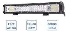 288W 6000K LED Bar Light New Design , 20inch