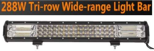 288W 6000K LED Bar Light New Design , 20inch