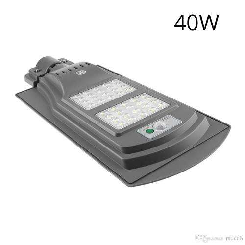 40W 40 LED Solar Street Lamp