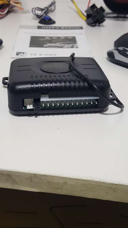 Car Alarm System With Two Remotes