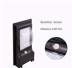 Solar Powered Montion Sensor Light - 10 LED