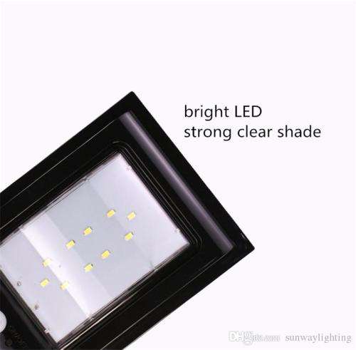 Solar Powered Montion Sensor Light - 10 LED