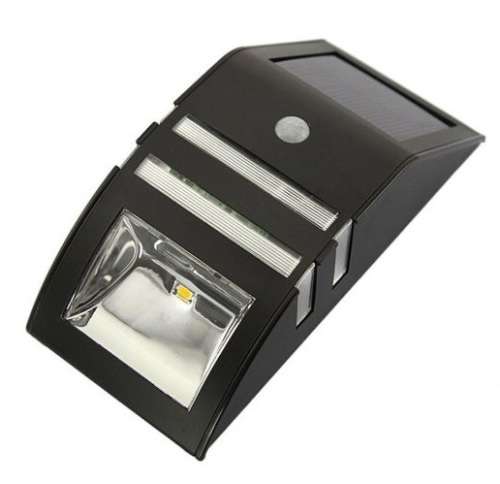 Solar Powered Montion Sensor Light - 2 LED