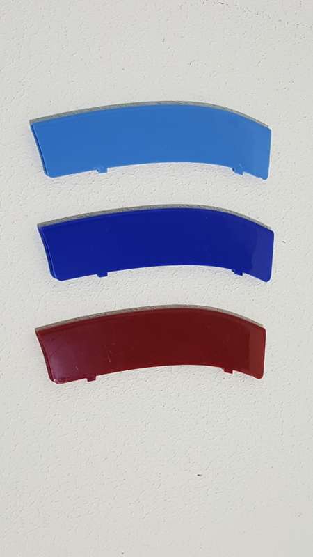 BMW  Motorsport Grill Strips - 10/11/12/18 Grill