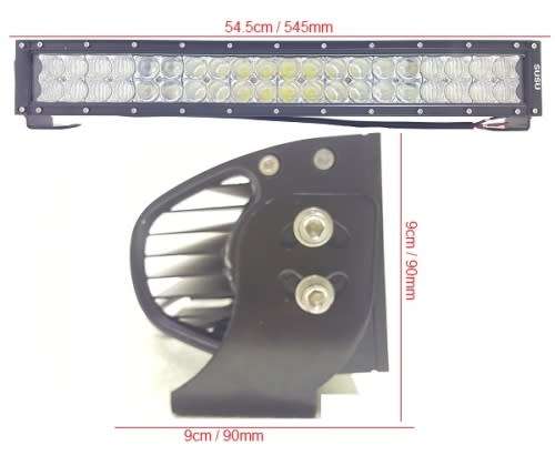 120W 5D LED BAR LIGHT - 40 LED Hight Brightness 6000K LED Bar Light
