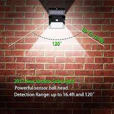 Solar wall powered 20 LED kit