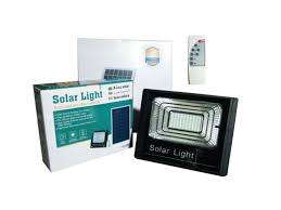 10w Solar panel with flood light