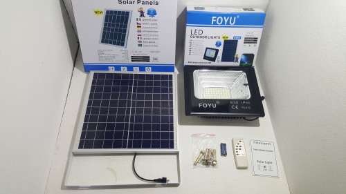 60w Solar Panel with flood light