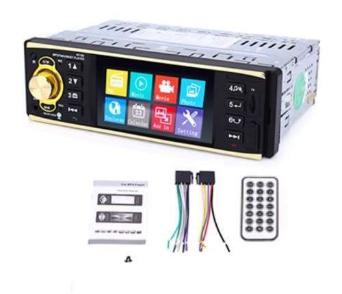 Car Radio - Car Media Player 4.1"TFT Screen USB, MP5, FM Bluetooth & Aux
